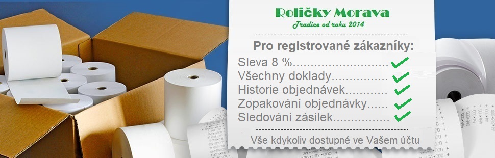 Výhody registrovaných zákazníků