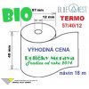 Termo kotouček 57/40/12 BIO 17m BLUE4EST (57mm x 17m)  NOVINKA - bez chemikálií