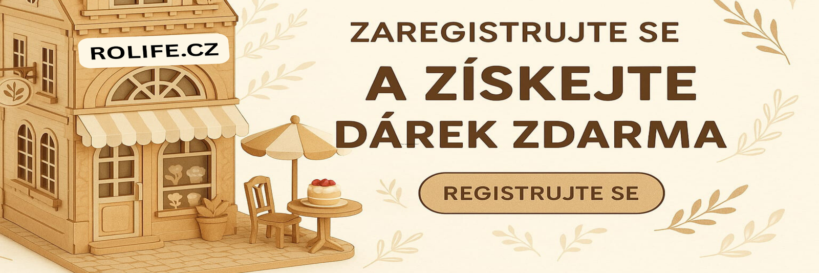 Zaregistrujte se pro dárek