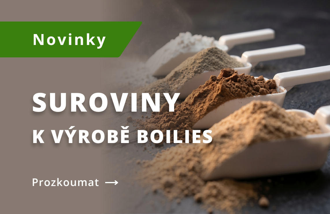 Nové suroviny k výrobě Rolled Baits