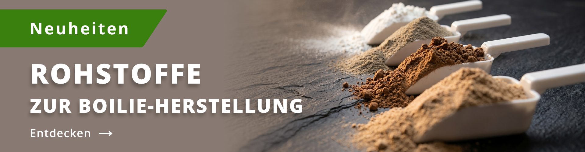 Neuheiten Rohstoffe zur Boilie-Herstellung
