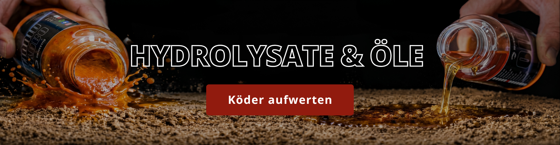 Hydrolysate a Öle Rolled Baits