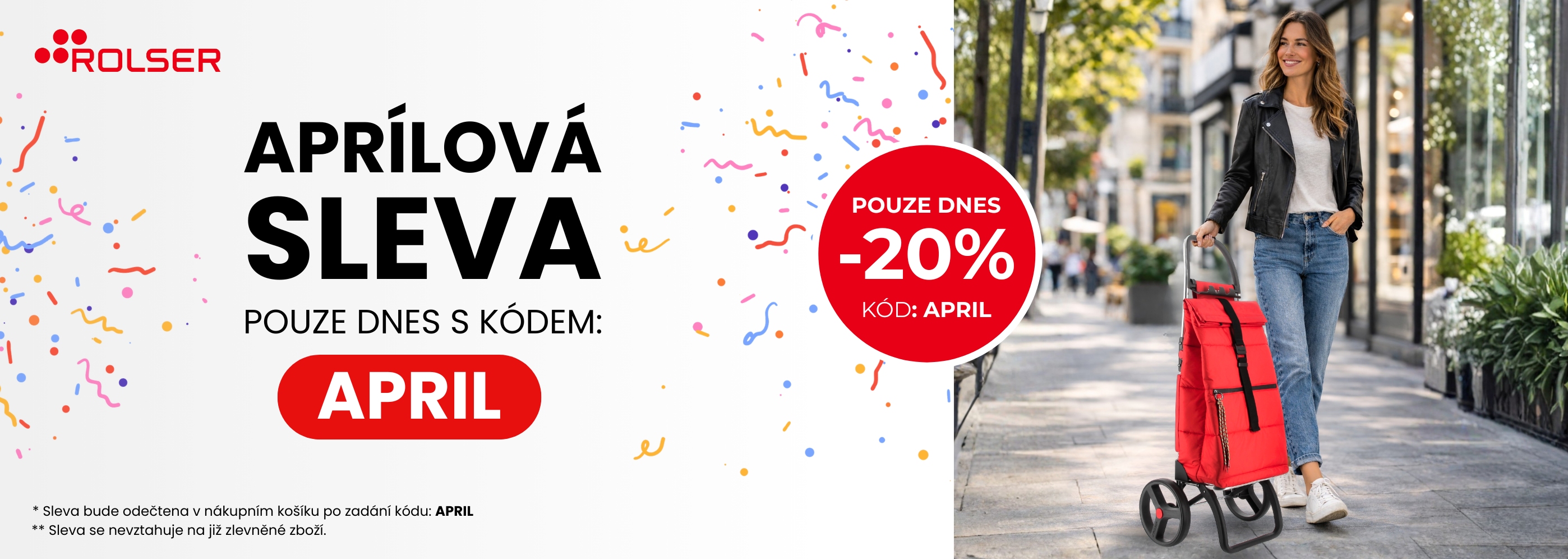 Aprílová sleva 20% na celý sortiment
