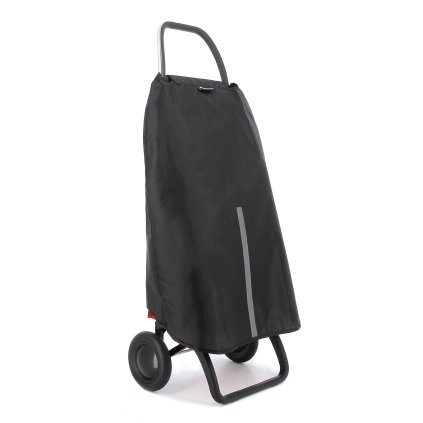 Rolser Poncho M pláštěnka pro nákupní tašku na kolečkách, reflexní, černá