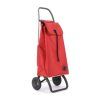 Červená taška na kolečkách rosler i-max mf 2 ze strany