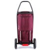 Zadní část tašky Rolser na velkých kolečkách, vínová