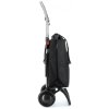 Taška na kolečkách, skládací podvozek, černá