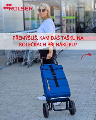 Problém vyřešen! ✅🛒 V diskuzích se často ptáte, kam odložíte svoji tašku na kolečkách 👜, když chodíte nakupovat do...
