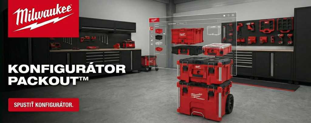 Milwaukee Packout konfigurátor