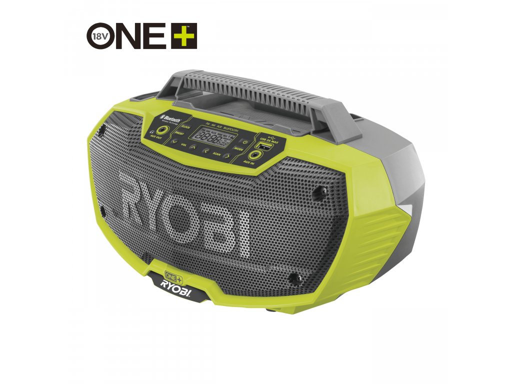 41214 r18rh 0 18v one plus radio s dvoma reproduktormi