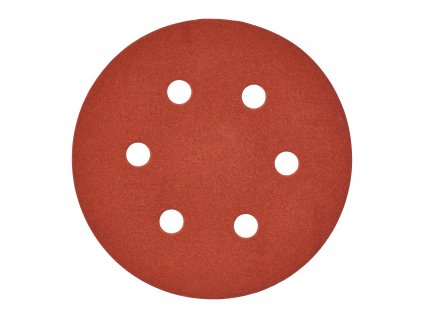 19896 brusny papier 150 mm zrnitost 180 25 ks