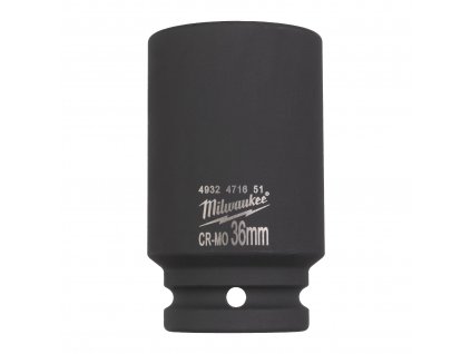 MILWAUKEE Nástrčný kľúč 3/4" - Hex 36 SHOCKWAVE predĺžený