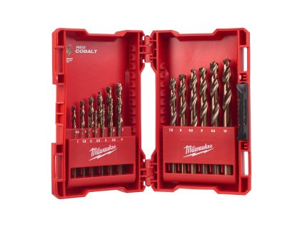 27432 red cobalt hss ground vrtaky na kov din 338 sady 4932352470
