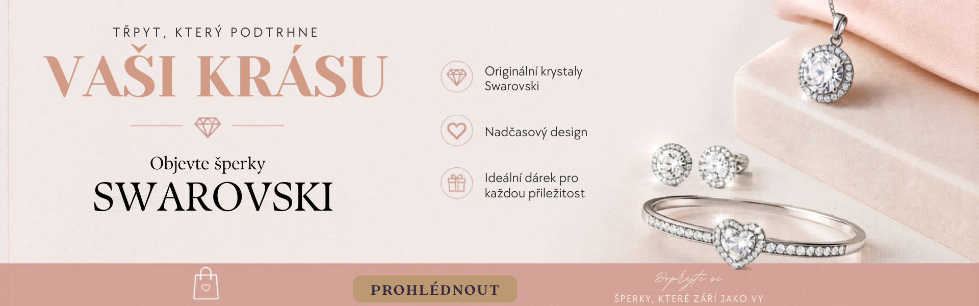 šperky Swarovski