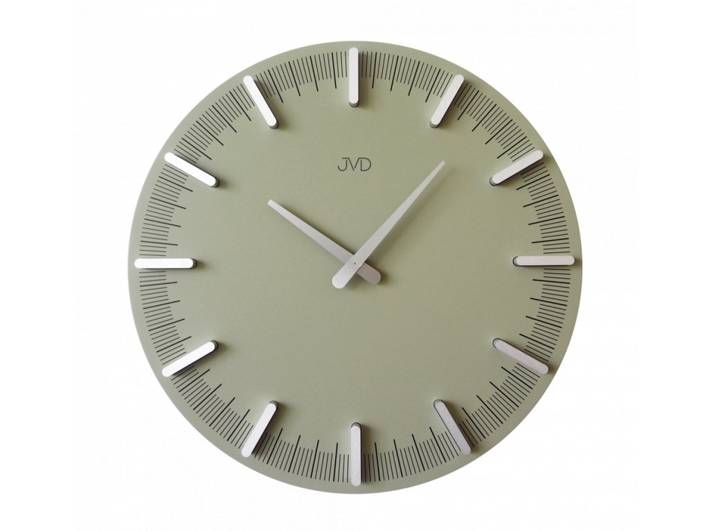 Moderní nástěnné hodiny JVD HC401.3 zelené_romero