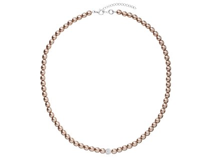 27695 4 27695 perlovy nahrdelnik hnedy s preciosa krystaly 32063 3