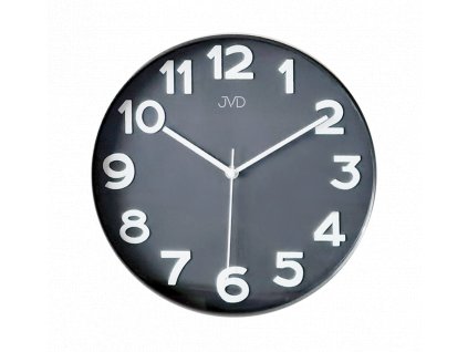 Moderní nástěnné hodiny JVD HX9229.2 šedé_romero