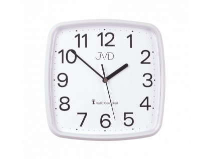 Nástěnné hodiny řízené rádiem JVD RH616.1 bílé_romero
