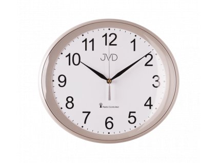 Nástěnné hodiny řízené rádiem JVD RH64.5 béžové_romero