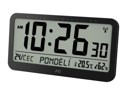 Rádiem řízené digitální hodiny JVD RB9359.1 šedé_romero
