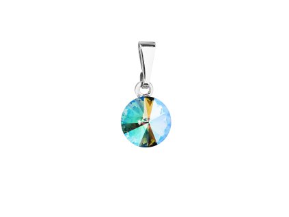 Elegantní bižuterní přívěsek kulatý se Swarovski krystalem 54018.5 paradise shine_romero