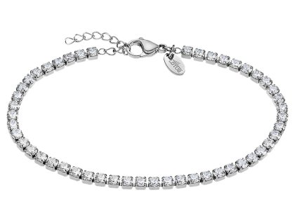 Dámský ocelový náramek se zirkony LS2341-2/1_romero