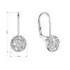 33083 4 33083 1 stribrne nausnice visaci s krystaly swarovski bile male 31321 1 crystal