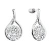 26582 3 26582 stribrne visaci nausnice kapky se swarovski krystaly 31305 1 bile