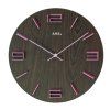 Dřevěné hodiny AMS 9591