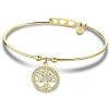 Pozlacený dámský ocelový náramek s přívěskem stromu života LS2120-2/3 Lotus Style_romero