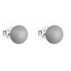 17939 3 17939 stribrne nausnice pecka s perlou swarovski sede kulate 31142 3 pastel grey