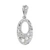 26243 1 26243 stribrny ovalny privesek s bilymi swarovski krystaly 74089 1