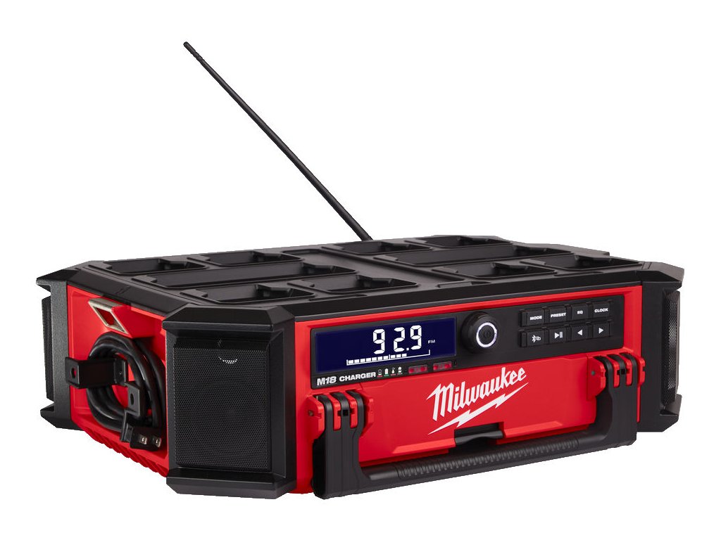 Milwaukee M18 PRCDAB+-0 nabíječka+rádio