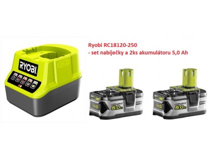 12301 ryobi rc18120 250 akumulator s nabijeckou
