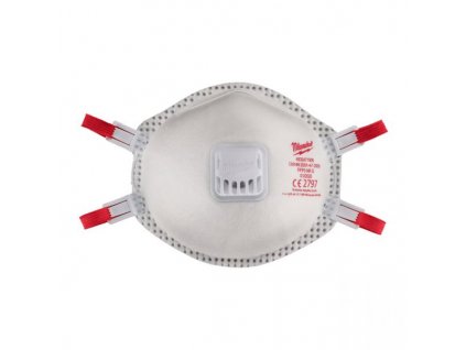 70837 milwaukee ffp 2 respirator s ventilem 10ks