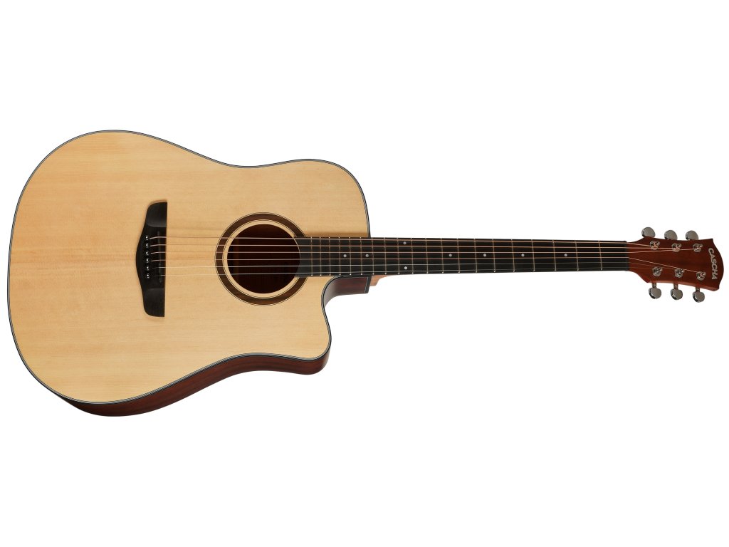 CASCHA CGA200 Stage Series Dreadnought Acoustic Guitar Set