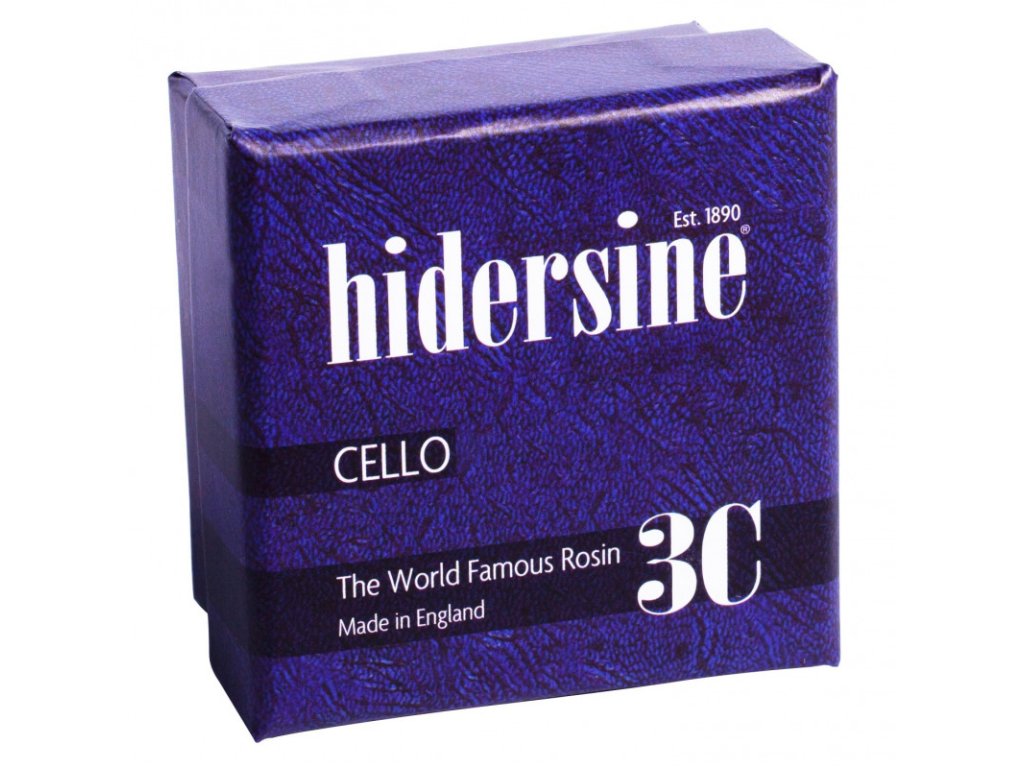 hidersine 3c rosin cello light amber medium