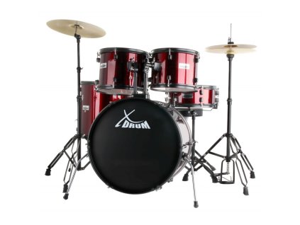 XDrum Rookie RED - kompletní bicí souprava