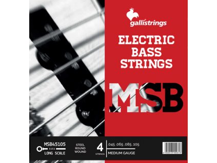 GALLI MSB Steel Electric Bass Medium MSB45105