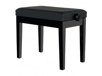 Proline klavírní stolička Model P černá lesklá