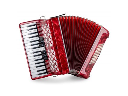 classic cantabile secondo v akordeon 72 bass cerveny