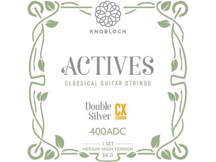 KNOBLOCH ACTIVES Double Silver CX Carbon Medium-High Tension 34.0