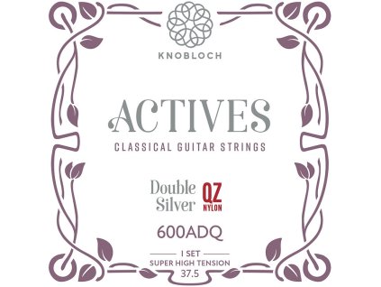 KNOBLOCH ACTIVES Double Silver QZ Nylon Super High Tension 37.5
