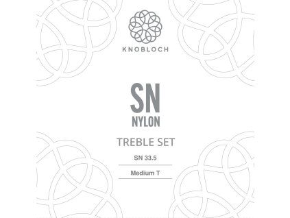 KNOBLOCH ACTIVES SN Nylon Treble Set Medium Tension 33.5