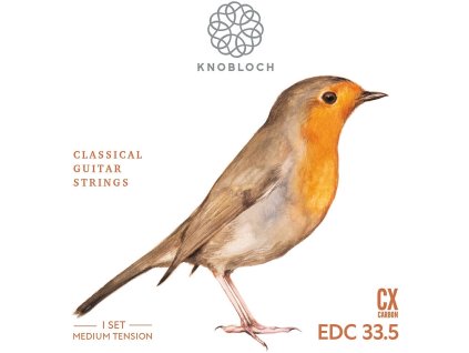 KNOBLOCH ERITHACUS Double Silver CX Carbon Medium Tension 33.5