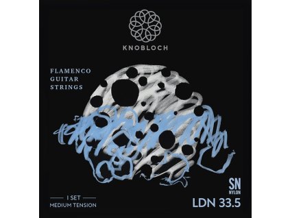 KNOBLOCH LUNA FLAMENCA Double Silver SN Nylon Medium Tension 33.5