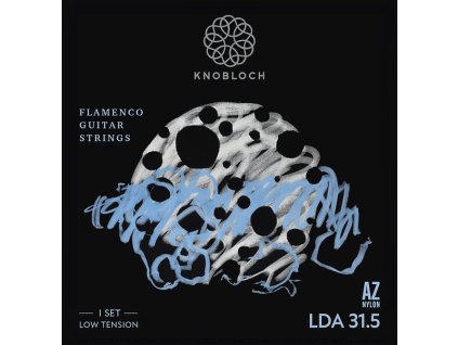 KNOBLOCH LUNA FLAMENCA Double Silver AZ Nylon Low Tension 31.5