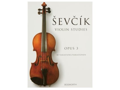 MS Otakar Sevcik: Violin Studies - 40 Variations Op.3