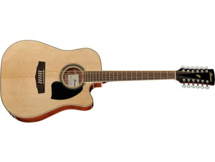 IBANEZ PF15112ECE-NT dvanáctistrunná kytara