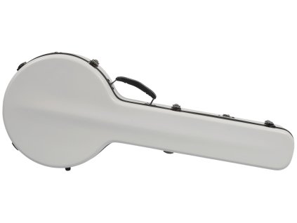 RAZZOR Fiberglass Banjo Case White